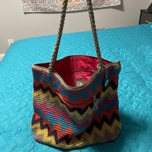 The Sak Zig Zag Chevron Tote